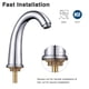 thumbnail image 3 of Aquaterior Rectangle Ceramic Sink Bathroom Countertop Basin with Faucet Drain, 3 of 11