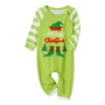 thumbnail image 4 of Meihuid Matching Family Christmas Pajamas Holiday Sleepwear Set Long Sleeve Pullover and Printed Pants S-XXL, 4 of 9