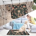 thumbnail image 7 of Qxltty Christmas Decorated Ferris Wheel Cat litter Pads Pet Set of 3 Diaper Mats Center Anti-leakage Layer Absorbent Soft and Comfortable, 7 of 7
