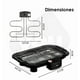 thumbnail image 2 of Parrilla Electrica Asador Portatil Bbq 3 Niveles 2000w Color Negro, 2 of 5