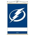 thumbnail image 3 of NHL Tampa Bay Lightning - Logo 21 Wall Poster with Magnetic Frame, 22.375" x 34", 3 of 5
