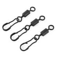 thumbnail image 4 of Bgsha Carpe Pêche Pivotant Changement Rapide Hooklink Clips Lien Rig Anneaux Appât Tackle 20pcs, 4 of 7