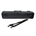 thumbnail image 5 of ZLight Étuis pour Queues de Piscine 1/2 Sac de Club Standard PVC Étui de Rangement Noir Étanche Sac Rigide pour Queues de Snooker Noir Verrouillable 85x12x18cm, 5 of 5