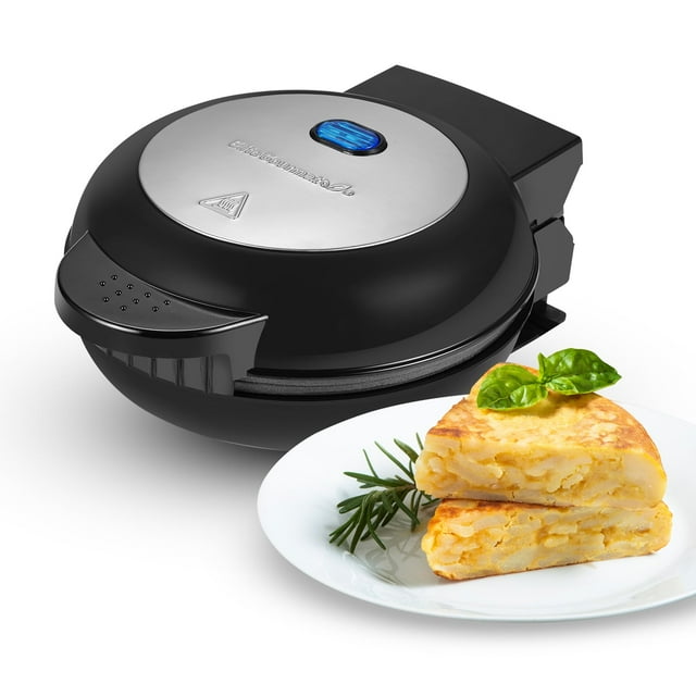 Máquina para Desayunos Elite Gourmet EOM123 Antiadherente de Acero Inoxidable