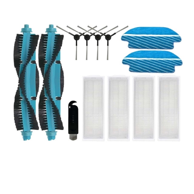 Compatible With Proscenic M6 PRO Robot Vacuum Cleaner Main Brush Side Brush Hepa Filter Mop Pad Replacement Spare Parts Accessories