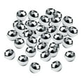 thumbnail image 5 of 20 Pieces 8mm Stainless Steel Round Beads Bail Connectors with 2mm 4mm 3mm Hole fit DIY Necklace Bracelet Earring End Clasps Jewelry Making Findings, 5 of 10