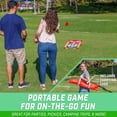 thumbnail image 5 of GoSports Cornhole Bean Bag Toss Game - Includes 1 Target, 8 Bean Bags, and Carrying Case, 5 of 6