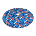 thumbnail image 2 of Kll Forest Mushrooms Christmas Tree Skirt ,Party Decorations Farmhouse For Christmas Decorations Holiday Party, 2 of 8
