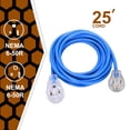 thumbnail image 2 of Cable de extensión Welder S7, resistente, 25 pies, 6-50, enchufe Nema R, 2 of 4