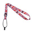 thumbnail image 1 of Ethnic Style Ukulele Strap Durable Adjustable Printing Ribbon Plastic Hook Clip-on Hawaii Guitar Belt Instrument Accessories B, 1 of 6