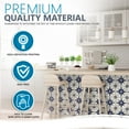 thumbnail image 2 of Mi Alma Blue Star Shaped Peel & Stick Tiles - Vinyl Backsplash 8x8, 2 of 6