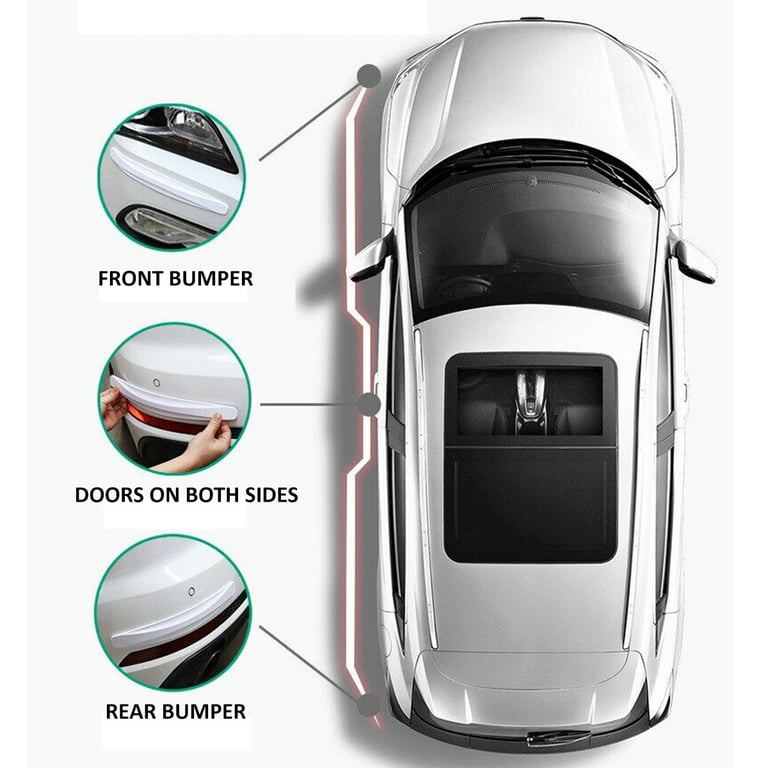Car Door Edge Protector Seal Strip, Anti-Collision Seal Flexible Door Sill  Protector with Strong Adhesive, Car Trim Bumper Protector Fit Most Cars