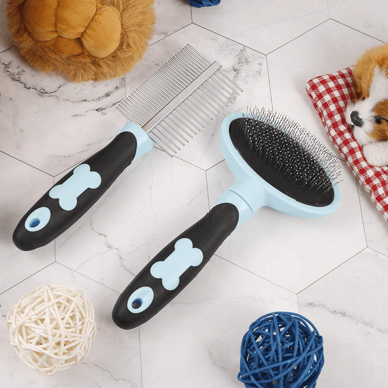 Topekada Slicker Brush + Double-Sided Comb Duo photo 7