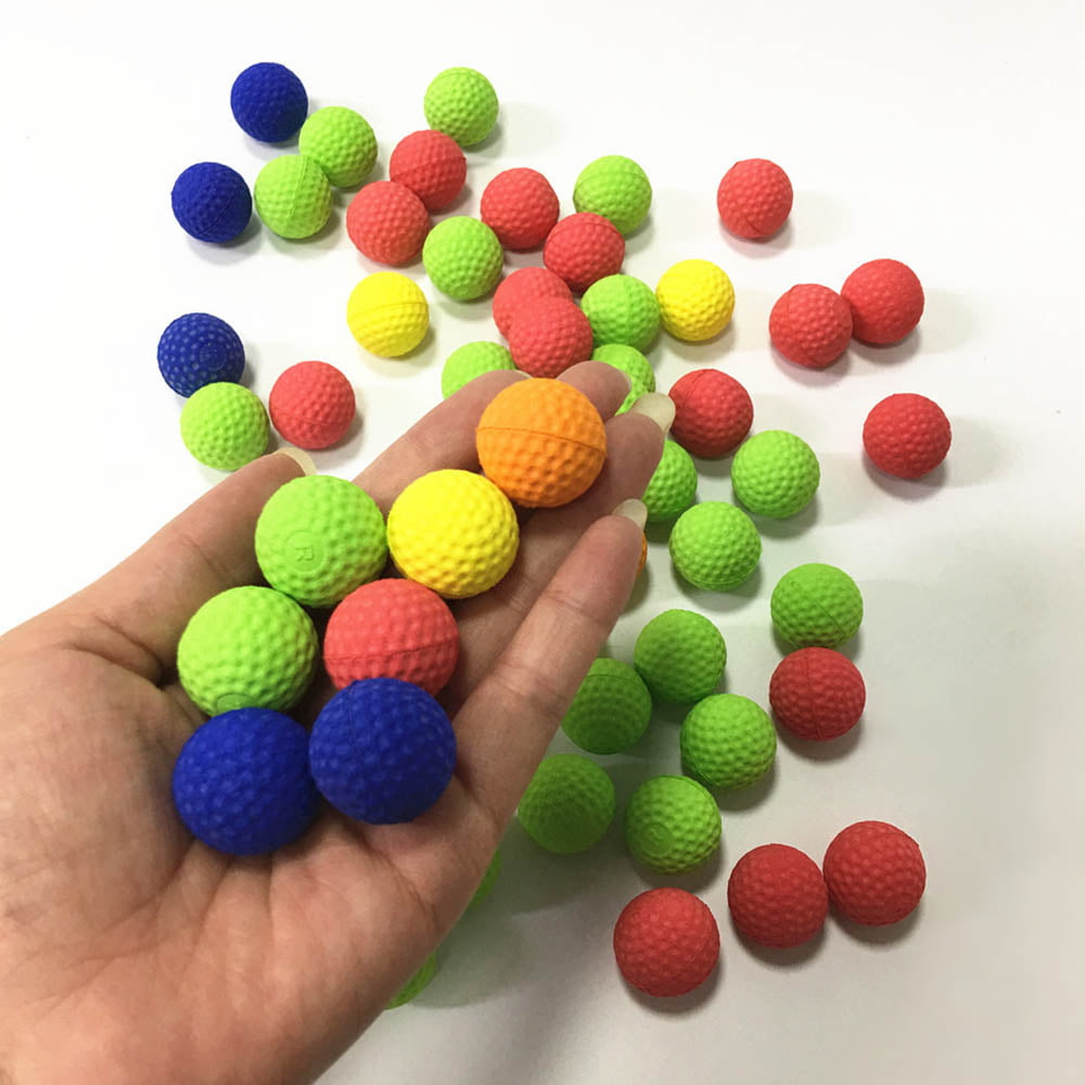 100 Stück Toy Gun Bullet Balls für rivalisierende Apollo Zeus Nachfüllspielzeuge 