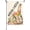 Apricot, variant on Easter Bunny Garden Flag for Outside Double Sided Flower Spring Summer Eggs Rabbit Holiday Burlap 12x18 Inch Vertical Yard Lawn Outdoor Decoration