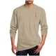 thumbnail image 2 of Amzcrzy - Sudadera Para Hombre, Estilo Casual, Con Estampado De Moda, Manga Larga, Cuello Redondo, Color Caqui, Talla 2Xl, 2 of 5