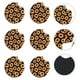 thumbnail image 2 of Posavasos antideslizantes con diseño de girasol, prácticos posavasos para coche, 6 unidades, 2 of 7