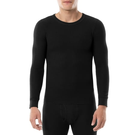 Fruit of the Loom Men's Thermal Waffle Crew Top, Sizes S-5XL