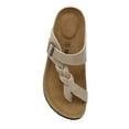 thumbnail image 5 of Women's Cushionaire Libby Cork Footbed Sandal with +Comfort, 5 of 5