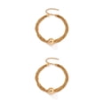 thumbnail image 3 of Collar de Cadena Torcida Minnieouse para Mujer Oro Ajustable, 3 of 6