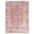 thumbnail image 2 of Aura Red And Blue Multi Patterned Area Rug 3'X5', 2 of 5