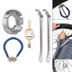 thumbnail image 4 of Juego de Herramientas para Radios de Bicicleta de Metal, Llave para Radios, Palancas para Neumáticos, Herramienta Adecuada, de Accesorios, Llave P Baoblaze Llave de radios de bicicleta, 4 of 7