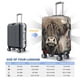 thumbnail image 4 of Fotbe Butterfly Cow With Flowers Funda Protectora para Equipaje, Antirrayones y Resistente a la Suciedad, Compatible con Maletas de 18 a 32 Pulgadas-Small, 4 of 7