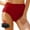 Wine, variant on ZVNAΖH Women's Swim Bottoms Briefs Bikini Bottoms Period Swimwear Leakproof Bikini Brief Bottoms