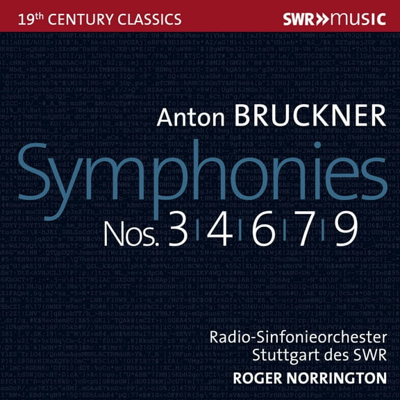 Roger Norrington Radio-Sinfonieorchester Des SWR - Symphonies 3 4 6 7 & 9 - Music & Performance - CD