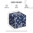 thumbnail image 4 of Kdxio Dragon Print Tissue Box Cover,Square Decorative PU Leather Facial Paper Case Organizer Holder Dispenser for Bathroom,Night Stands,Desk,Car 5.2''X5.2''X5.2'', 4 of 8