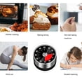 thumbnail image 4 of Zootealy Magnetic Mechanical Kitchen Timer - 60 Minute Visual Countdown Timer with Loud Alarm for Kids and Adults Baking Cooking Steaming Barbecue, 4 of 6