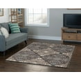 thumbnail image 3 of Linon Home Décor Hi Lo Area Rug Collection, Blue and Gray, 8' x 10.25', 3 of 5