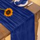 thumbnail image 3 of Mantel de mesa DeZerlor, gasa azul real, 35 x 300 cm, paquete de 6, 3 of 3