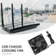 thumbnail image 4 of Ventilador de refrigeración de chasis USB 5V Enrutador inalámbrico de computadora Decodificador Mute Cooler, 4 of 5
