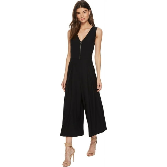 Kensie Women's Smooth Stretch Crepe Jumpsuit, Small