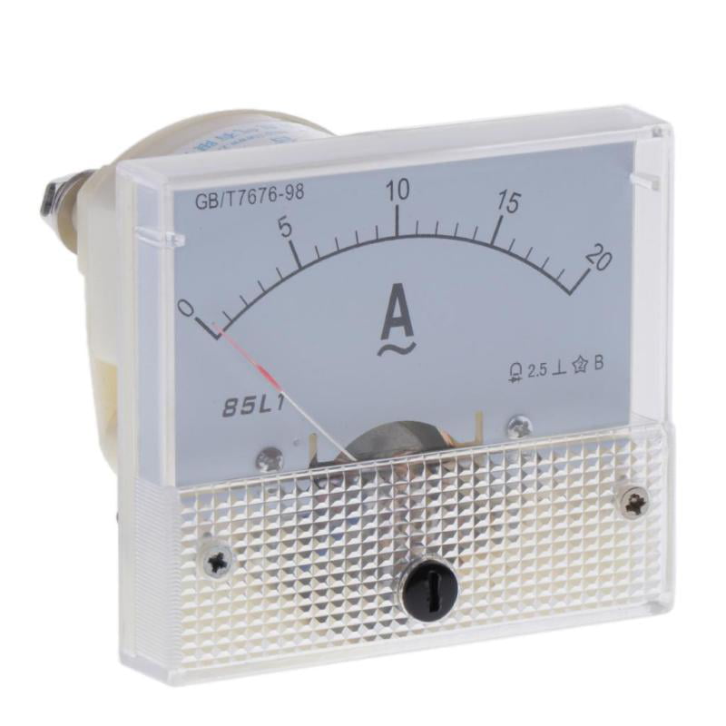 BIlinli 1pc 85L1 AC Panel Meter Analog Panel Ampèremètre Dial Current Gauge Pointer Ammeter 