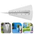 thumbnail image 4 of Pluviómetro cónico transparente con tapón para medir, útil para jardín, césped y agricultura al aire libre., 4 of 6