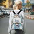 thumbnail image 7 of Cat Head Travel Laptop Backpack Casual Daypack Lightweight Bookbag Compartment for Business, 7 of 7