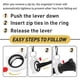 thumbnail image 2 of Zip Tie Organizer Cable Tie Organizer Holder 4PCS, 2 of 5