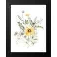 thumbnail image 2 of Lettered And Lined 19x24 Black Modern Framed Museum Art Print Titled - Wildflowers I, 2 of 5