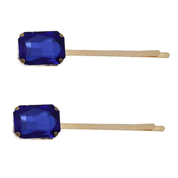 EeaseMX 1 juego de 2 horquillas de cristal para el pelo con flequillo, bonitas horquillas para el pelo