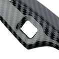 thumbnail image 5 of 1 Set Door Handle Cover Trim With 2 Smart Keyholes Fit for Honda For CR-V CRV 2023-2024 Black Carbon Fiber Style, 5 of 6