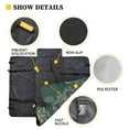 thumbnail image 5 of Pzuqiu Green Mandala Dog Car Seat Cover Hard Bottom Pet Hammock Scratchproof and Nonslip Backseat Covers for Cars with Pet Bandana and Garbage Bag Pack of 3, 5 of 6