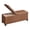 Coffee Brown, variant on SONGMICS Storage Ottoman Bench with Legs, Folding Storage Chest with Flipping Lid, End of Bed Bench, for Living Room, Bedroom, Entryway, Synthetic Leather, 43.3 Inches, Coffee Brown