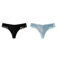 thumbnail image 1 of (Lot de 2) Rinsvye Culottes pour Femmes Sport Culottes en Coton Sans Ouvertures Élastiques String Respirant, 1 of 4