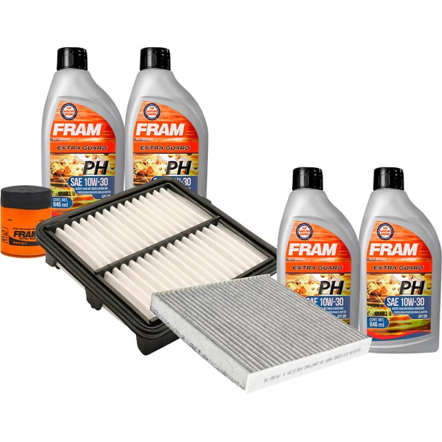 Kit De Aceite Mineral 10W30 Compatible con Kit De Afinación Sin Bujías Honda City L4 1.5L del 2009 al 2014