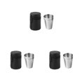 thumbnail image 2 of Yuarrent 4 Pieces/Set Camping Water Cups Picnicking Drink Sleeve Hotel with Wine Mugs Stainless Office Beverage Steel Cup Tableware Type1 NO1, 2 of 6