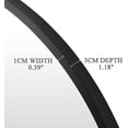 thumbnail image 5 of 16 Inch Round Wall Mirror, Wall Mounted Aluminum Frame Circle Mirror for Bathroom, Vanity, Bedroom, Living Room, Entryway, Gold, 5 of 5