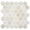 Beige, variant on The Tile Life Eterna Big Hex 4" x 4" Twilight Glass Tile Sample