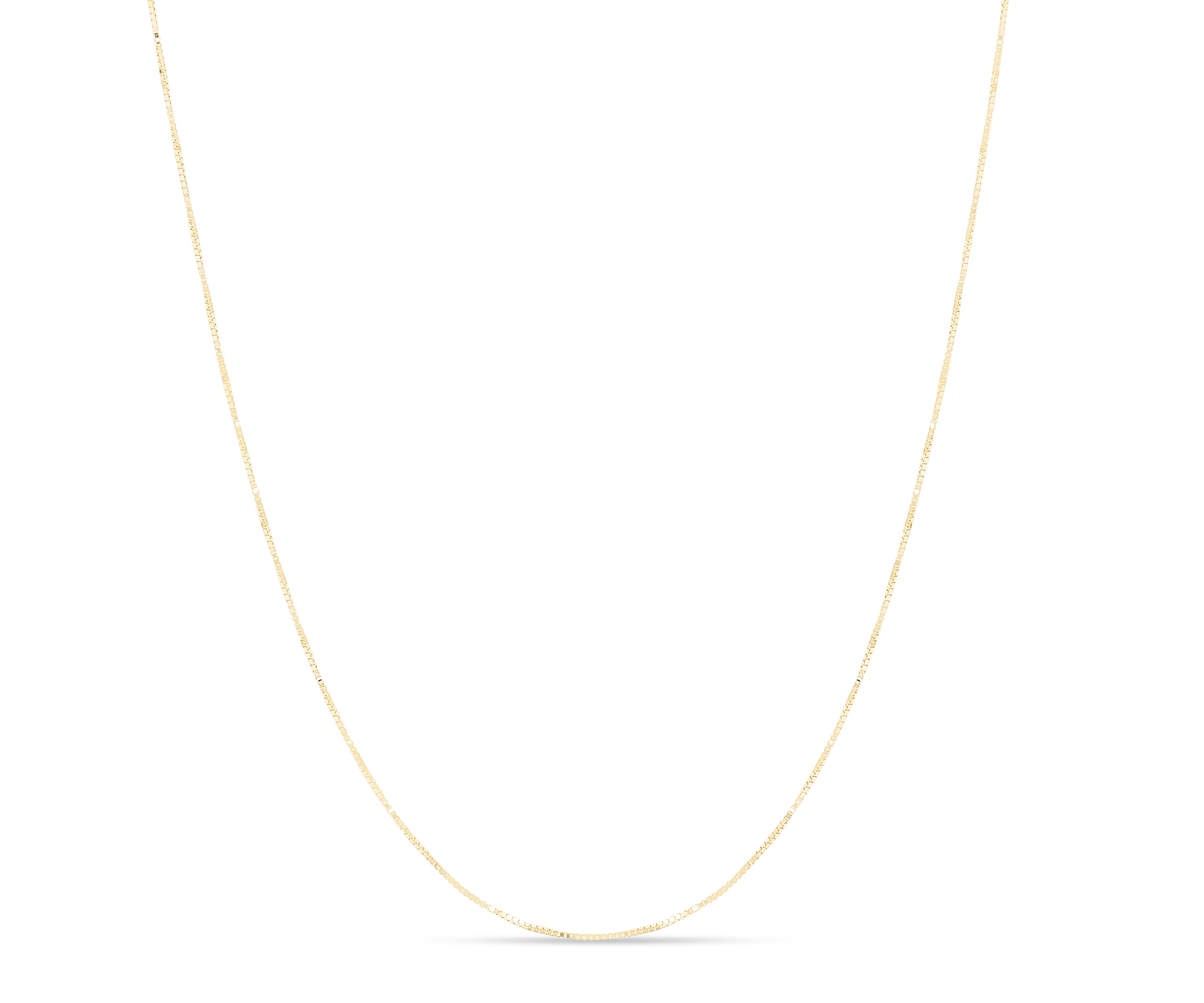 14K Yellow Gold 16in 0.45mm Classic Box 
